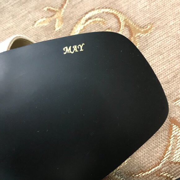 GORGEOUS Champagne Satin Ankle-Strap Sandals, Embroidered Formal Pump Dress Shoe - Picture 15 of 16